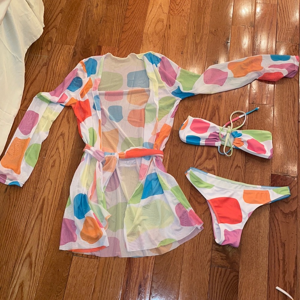 3 piece swimwear set